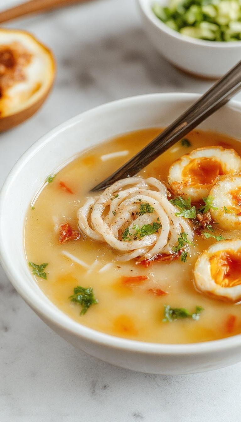 A steaming bowl of tonkotsu ramen featuring rich pork broth, tender noodles, sliced chashu pork, soft-boiled eggs, green onions, and bamboo shoots, all arranged beautifully in a deep, white ceramic bowl with a glossy surface, accompanied by a pair of wooden chopsticks resting on the side.