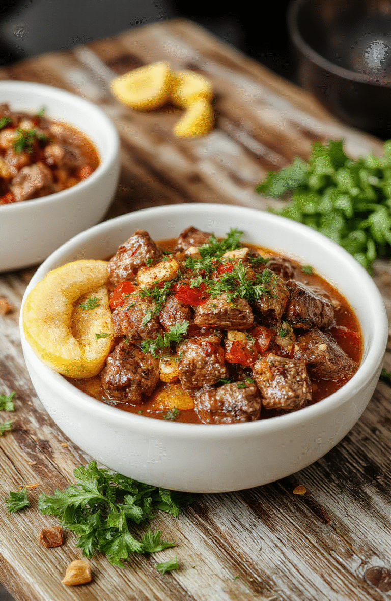 Colorful Mediterranean steak bowls arranged on a rustic wooden table, featuring grilled steak slices, fresh cherry tomatoes, cucumbers, olives, feta cheese crumbles, and a drizzle of olive oil, all styled with fresh herbs for a vibrant and appetizing presentation.