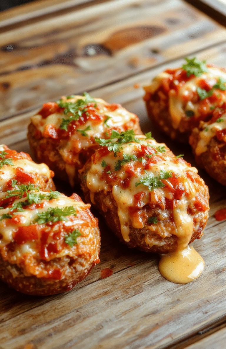 Colorful taco ranch bites arranged on a white platter, filled with seasoned ground beef, shredded cheese, and fresh herbs, topped with a drizzle of ranch dressing, vibrant reds and greens contrasting with the creamy white, with a rustic wooden background and sprinkled spices for a flavorful, inviting look.